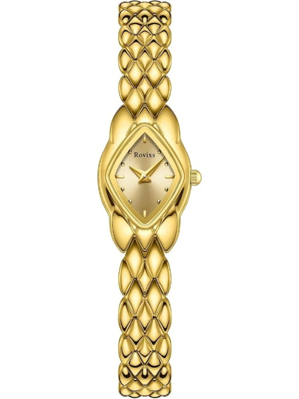Women's Gold Elegant Retro Vintage Luxury Adjustable Bracelet Dress Wrist Watch